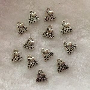 Charming Silver Dog Accessories